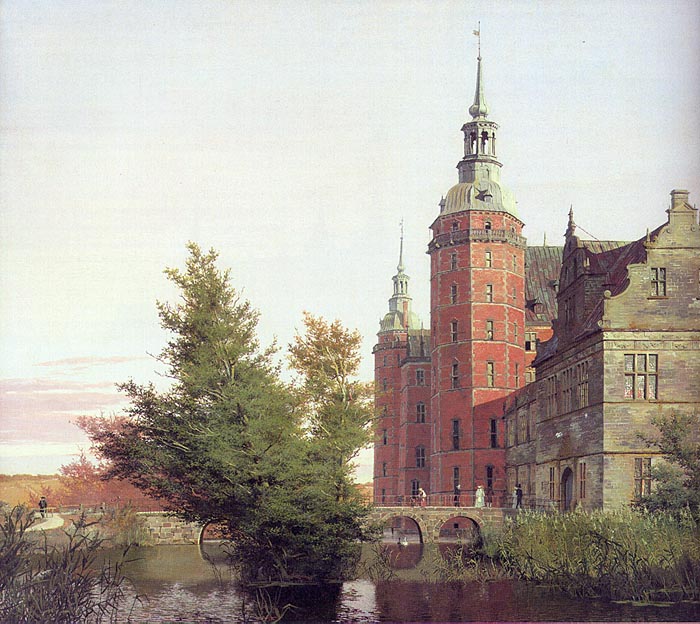 Christen Kobke Frederiksborg Castle seen from the Northwest